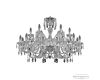 Подвесная люстра Bohemia Ivele Crystal 105/12+6/360 Ni