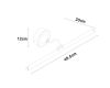 Подсветка для зеркал Arte Lamp Sol A7908AP-1BK