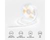 Светодиодная лента Apeyron 24В 5,4Вт/м smd2216, 120д/м IP20 480Лм/м 5м 4000К R00-379