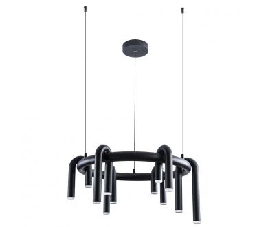 Подвесная люстра Arte Lamp Warhol A3258LM-30BK