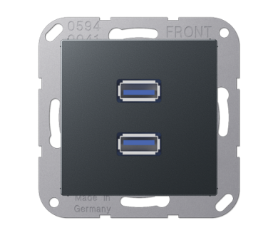 Розетка USB Jung MAA1153ANM