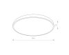 Потолочный cветильник Nowodvorski Agnes Round Led Pro White 10979