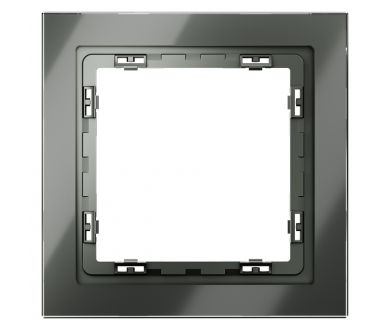 Рамка на 1 пост Voltum S70 VLS110106 (титан, стекло)