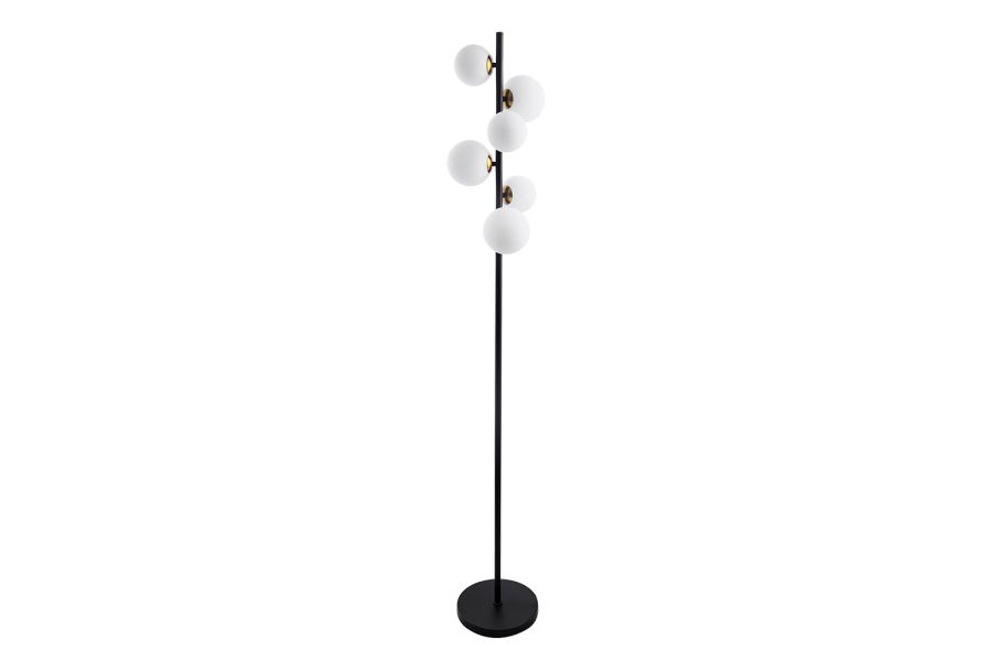 Торшер Arte Lamp Gemini A2243PN-6BK