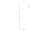 Торшер Arte Lamp Jamie A4090PN-1BK