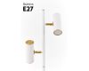 Торшер Lumina Deco Mira LDF 7731-2 WT+MD