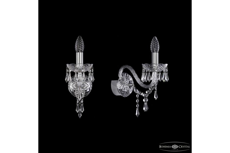 Бра Bohemia Ivele Crystal 1403B/1/160 Ni