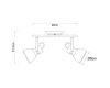Спот Arte Lamp Jovi A1677PL-2GO