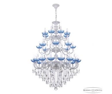 Купить Подвесная люстра Bohemia Ivele Crystal AL78101/16+8+8/300/3d B WMN P Aquamarine/M-1F Подвесная люстра Bohemia Ivele Crystal AL78101/16+8+8/300/3d B WMN P Aquamarine/M-1F