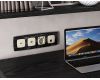 Комплект механизма компьютерной розетки Ambrella Volt RJ-45 (8P8C) CAT6A экранированной с автоматической защитной шторкой OMEGA MO332005 Бежевый матовый QUANT (OP3320, VM185)