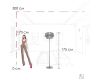 Торшер Loft IT Boucle 10438F