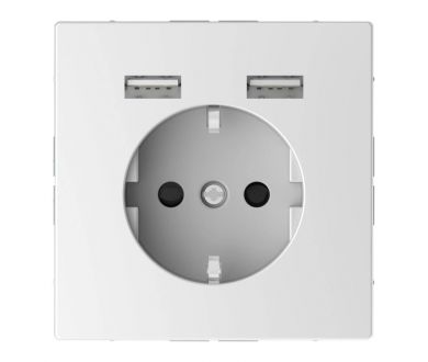Розетка компьютерная USBx2 Schneider Electric Merten D-Life MTN2366-6035