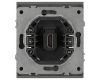 Розетка Эра Arktik 16-3114-06 HDMI графит Б0070509