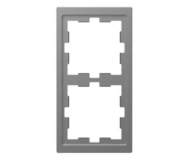 Рамка 2-постовая Schneider Electric Merten D-Life MTN4020-6536