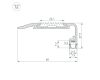 Профиль Arlight STAIR-W60-2000 ANOD (Алюминий) 060866