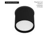 Накладной светильник Arlight SP-CYLINDO-R75-7W Warm3000 (BK, 110 deg, 230V) 043966