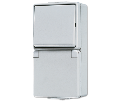 Розетка штепсельная Schuko Jung 676W