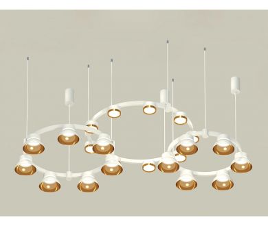 Комплект подвесного светильника Ambrella Light Techno Ring XR92082000 (A9208x3, C9241, C9236, C9236, N8144, N8124)