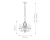 Подвесная люстра Elstead Lighting ART5-AGD-BRASS