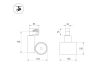 Трековый светильник Arlight LGD-SHOP-4TR-R100-40W Day4000 025398