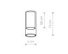 Плафон Nowodvorski Cameleon Cylinder S 8546