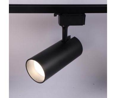 Трековый однофазный светильник ЭРА TR5-30 COB  BK Б0049055