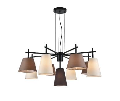 Подвесная люстра Indigo Abbinare 13032/9P Black V000535