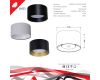 Накладной светильник (GX53, GU10, MR16, LED) Reluce 53060-9.5-001LD GX53 BK+GD