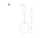 Подвесной светильник Arlight SP-SILKA-HANG-R400-12W Warm2700 (WH, 330 deg, 230V) (IP20, Натуральный шелк) 056880