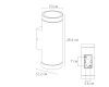 Уличный настенный светильник Arte Lamp Torcular A1313AL-2BK