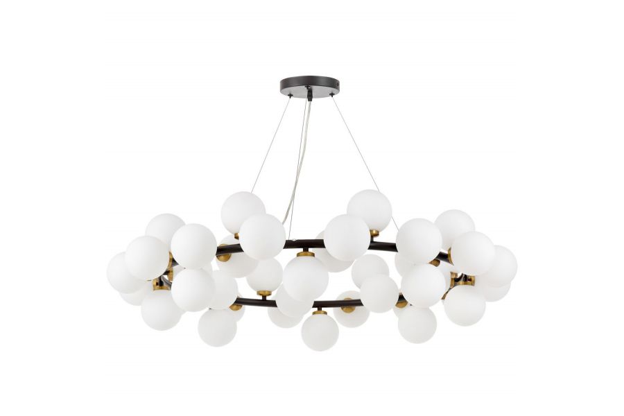 Подвесная люстра Lumina Deco Marsiada LDP 6033-40 BK+MD