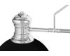 Подвесная люстра Lumina Deco Ettore LDP 710-3 BK+CHR