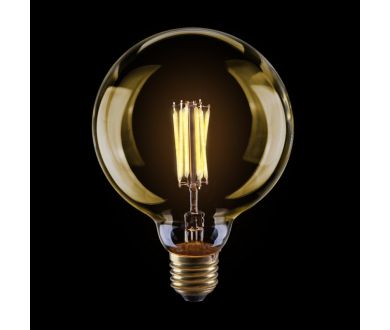 Купить Лампа светодиодная филаментная диммируемая Voltega E27 8W 2800К шар золотой VG10-G125Gwarm8W 6838 Лампа светодиодная филаментная диммируемая Voltega E27 8W 2800К шар золотой VG10-G125Gwarm8W 6838