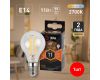 Лампа светодиодная Эра E14 11W 2700K F-LED P45-11w-827-E14 Б0047012