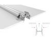 Профиль с экраном Arlight S2-LINIA69-F-2500 ANOD+OPAL 021177