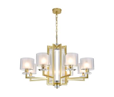 Подвесная люстра Newport 4408+1/C mat.gold М0071514