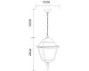 Уличный подвесной светильник Arte Lamp Bremen A1015SO-1BK