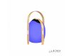 Настольная лампа iLedex Giggle OVS1100-CH WH