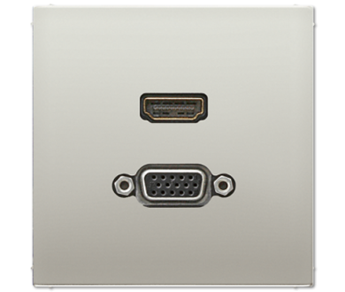 Купить Розетка HDMI/VGA Jung MAES1173 Розетка HDMI/VGA Jung MAES1173