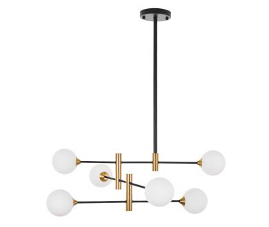 Купить Люстра на штанге MyFar Rita MR1110-6C Люстра на штанге MyFar Rita MR1110-6C
