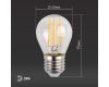 Лампа светодиодная Эра E27 11W 4000K F-LED P45-11w-840-E27 Б0047015