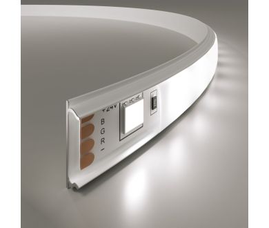 Купить Гибкий алюминиевый профиль для светодиодной ленты Elektrostandard LL-2-ALP012 4690389170515 Гибкий алюминиевый профиль для светодиодной ленты Elektrostandard LL-2-ALP012 4690389170515