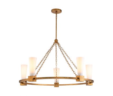 Купить Подвесная люстра Elstead Lighting KRISTY5-DG-OPAL Подвесная люстра Elstead Lighting KRISTY5-DG-OPAL