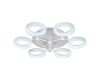 Потолочная светодиодная люстра iLedex Jomo FS-014-X6-(B) 72W WH