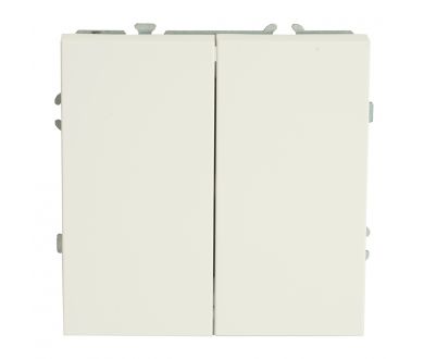 Выключатель двухклавишный Stekker Эмили RSW10-5111-01 50162
