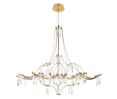 Подвесная люстра Loft IT Mira 10588/800 Gold Asfour