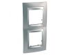 Рамка 2-постовая вертикальная Schneider Electric Unica Top MGU66.004V.038