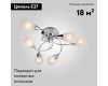 Потолочная люстра Eurosvet 2275/6 хром