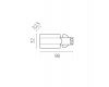 Питание боковое к треку 5040xx-(F)/(R) Lightstar Quattro 504116-FRPS