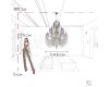 Подвесная люстра Loft IT Wonderland 10405/24